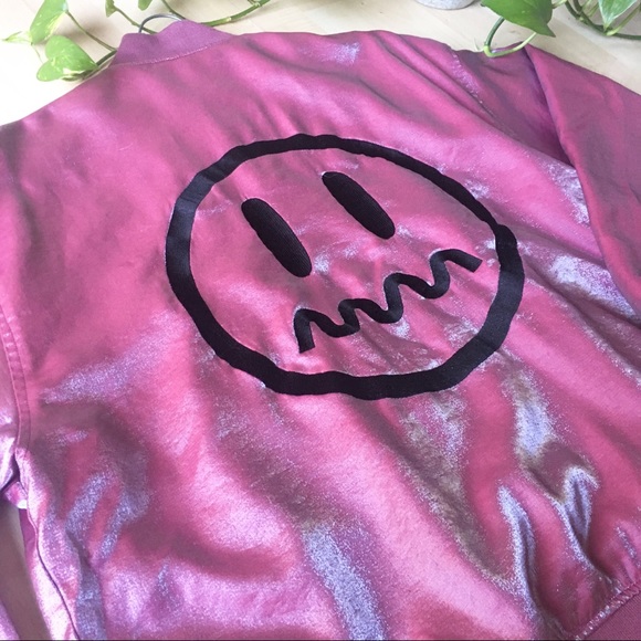 BEASTER Ghost Face Iridescent Shimmer Bomber S - Picture 3 of 8